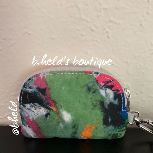 lululemon Dual Pouch Wristlet in No Limits White Multi/Vapor One Size New NWT